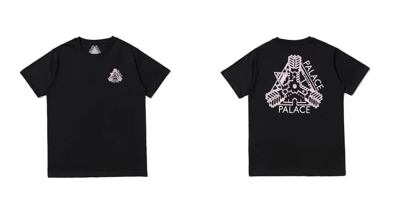 Palace Graphic Tee Multi-Character Print — 黑色054