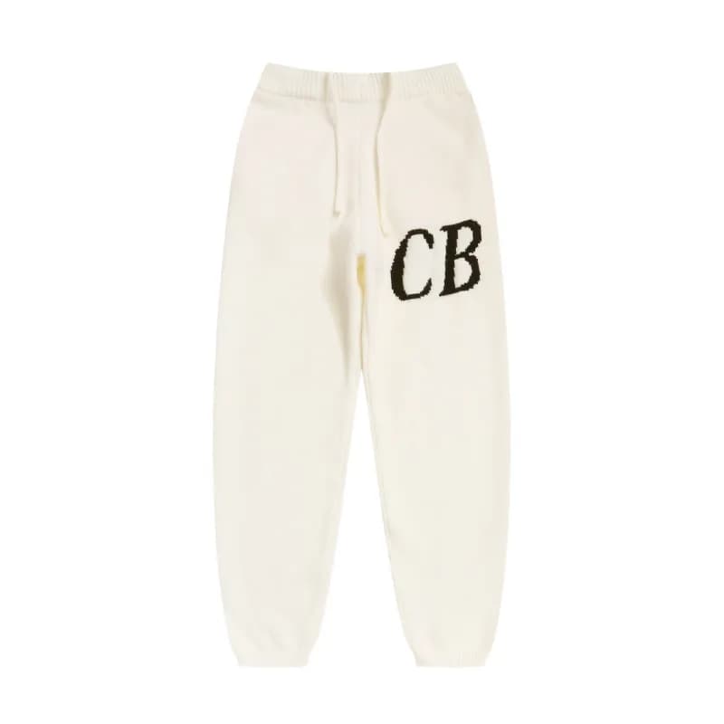 Corteiz CB Logo Sweater White CB Logo — C638 white