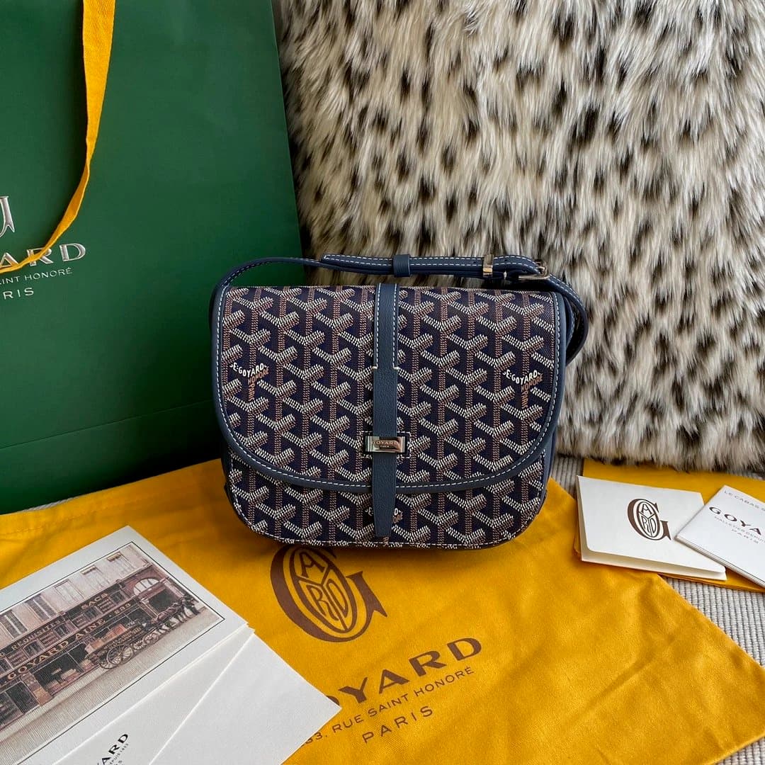 Goyard Saint Louis PM Monogram Canvas — 深蓝色