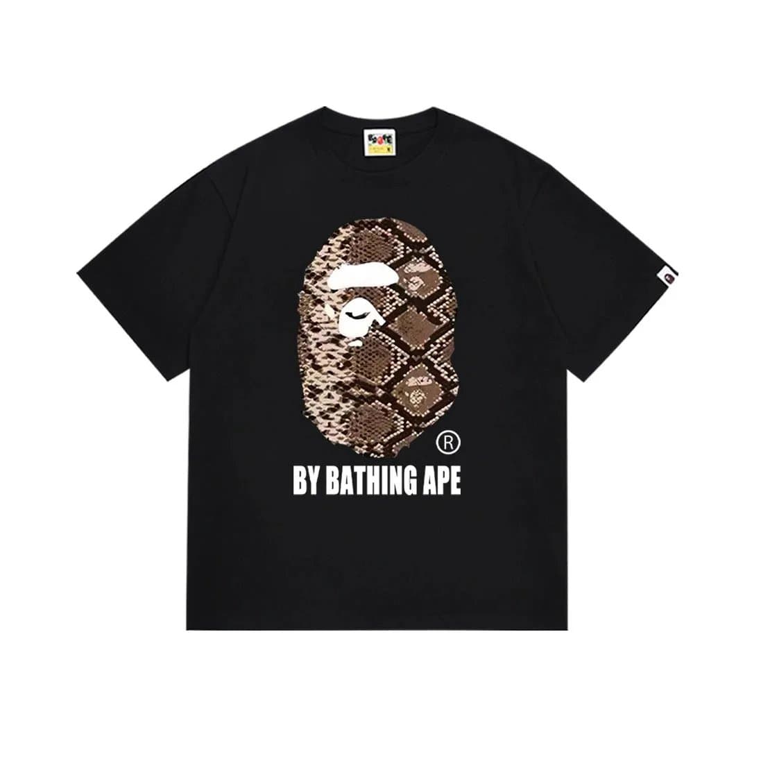 BAPE Ape Head Tee White Logo — 171黑色