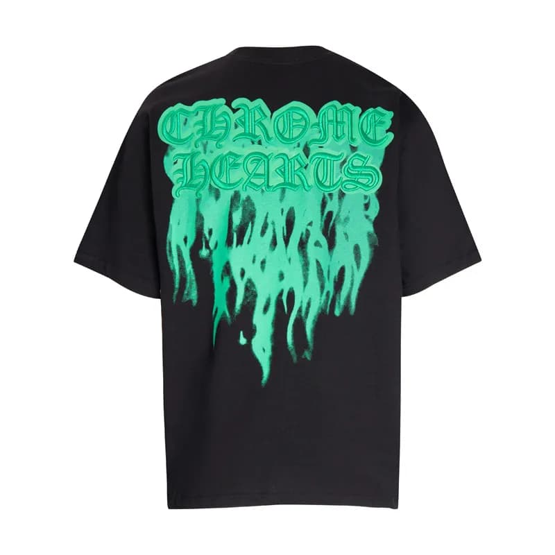 Graphic Tee Chrome Hearts Logo Drip