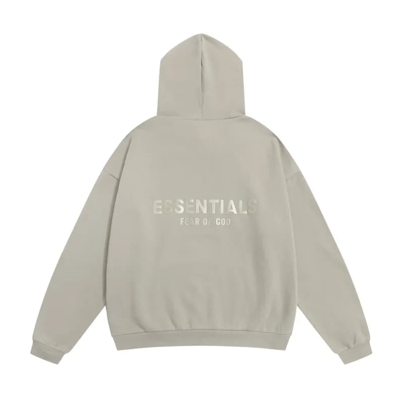 Fear of God Essentials Hooded Sweatshirt Essentials Logo Back