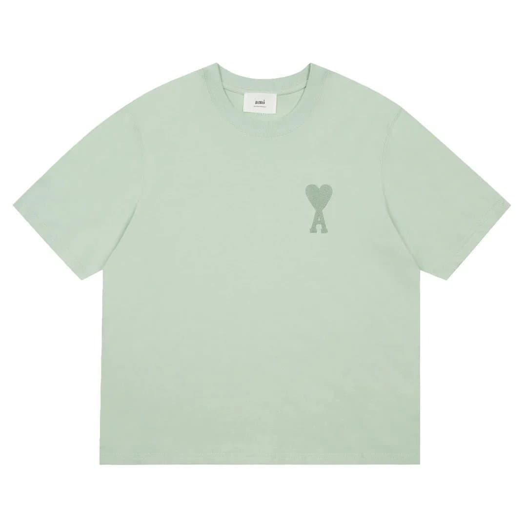 Maison Kitsuné T-Shirt Fox Logo — 浅绿