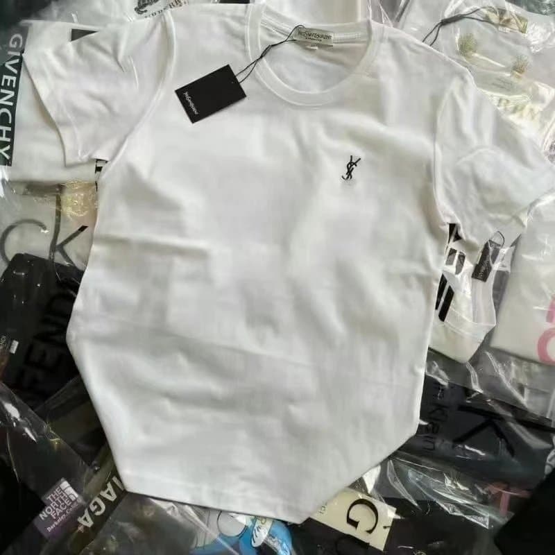 Saint Laurent T-Shirt Monogram Logo