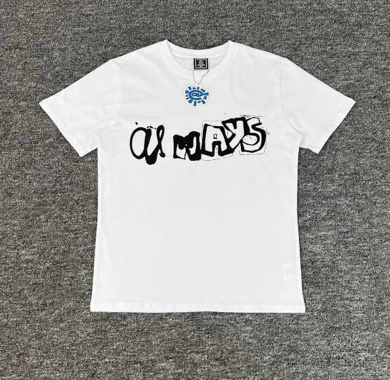 Anti Social Social Club Graphic Tee Sun Logo — AD30白色
