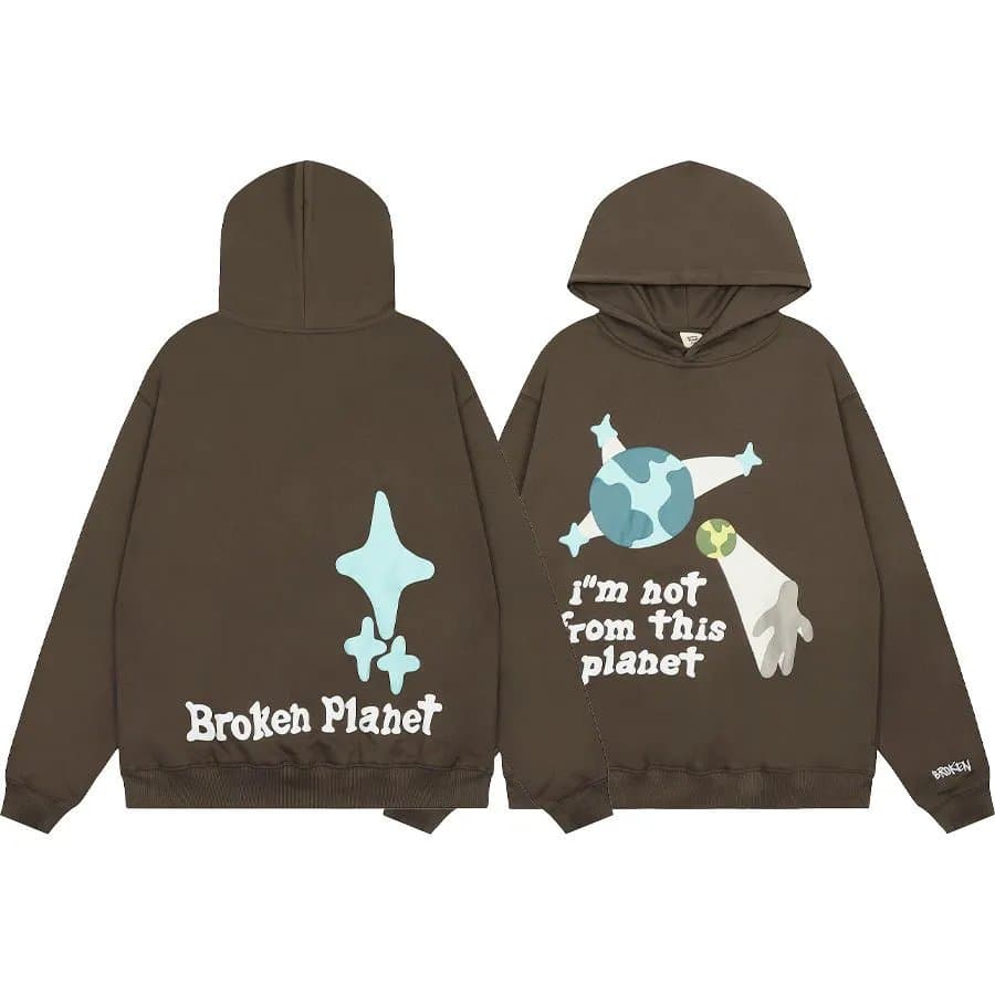Broken Planet Hoodie Am I the Only One — 37