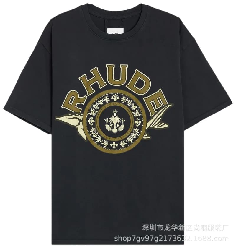 Graphic Tee RHUDE Crest Logo