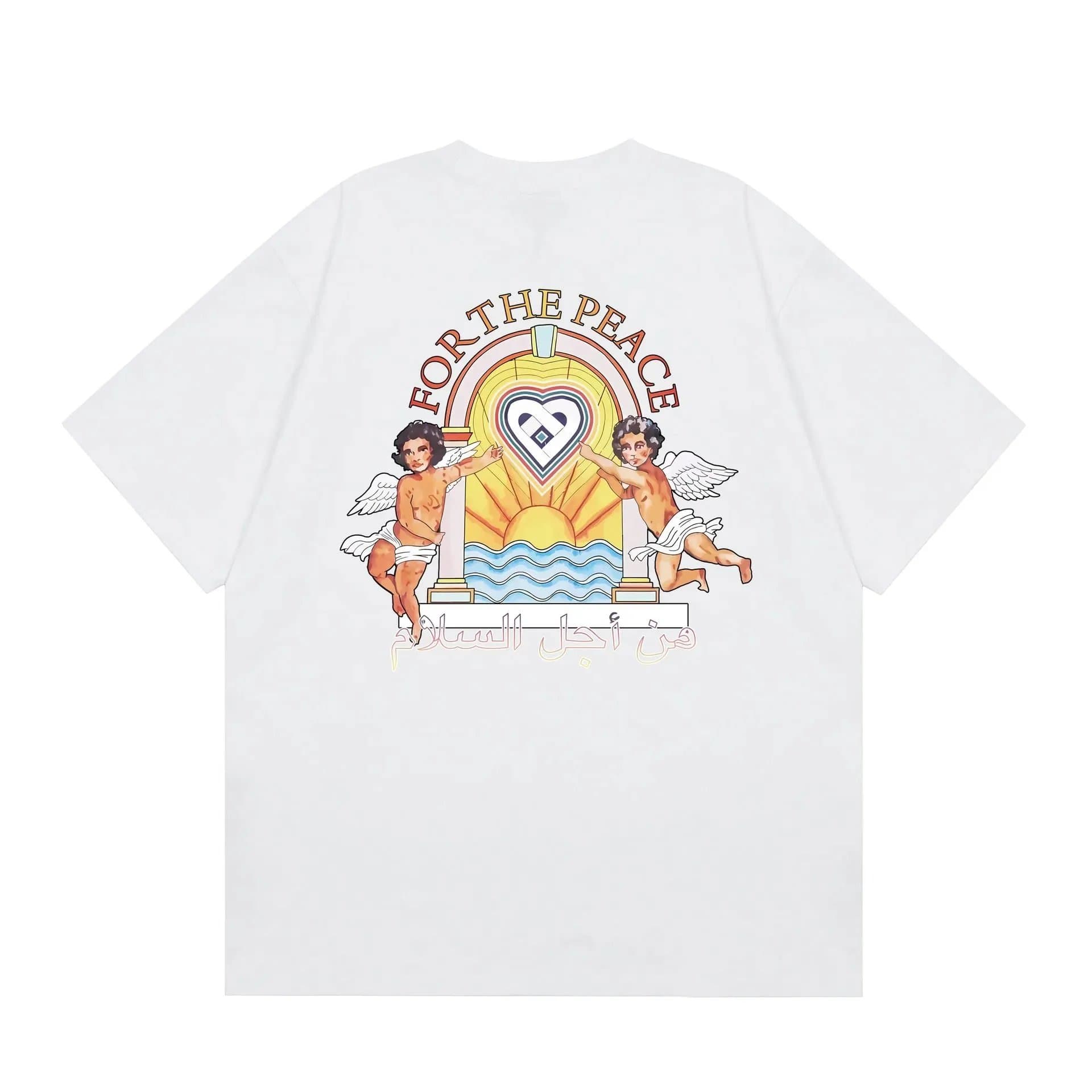 Amiri Eagle Graphic Tee Brown Eagle Print — Q11