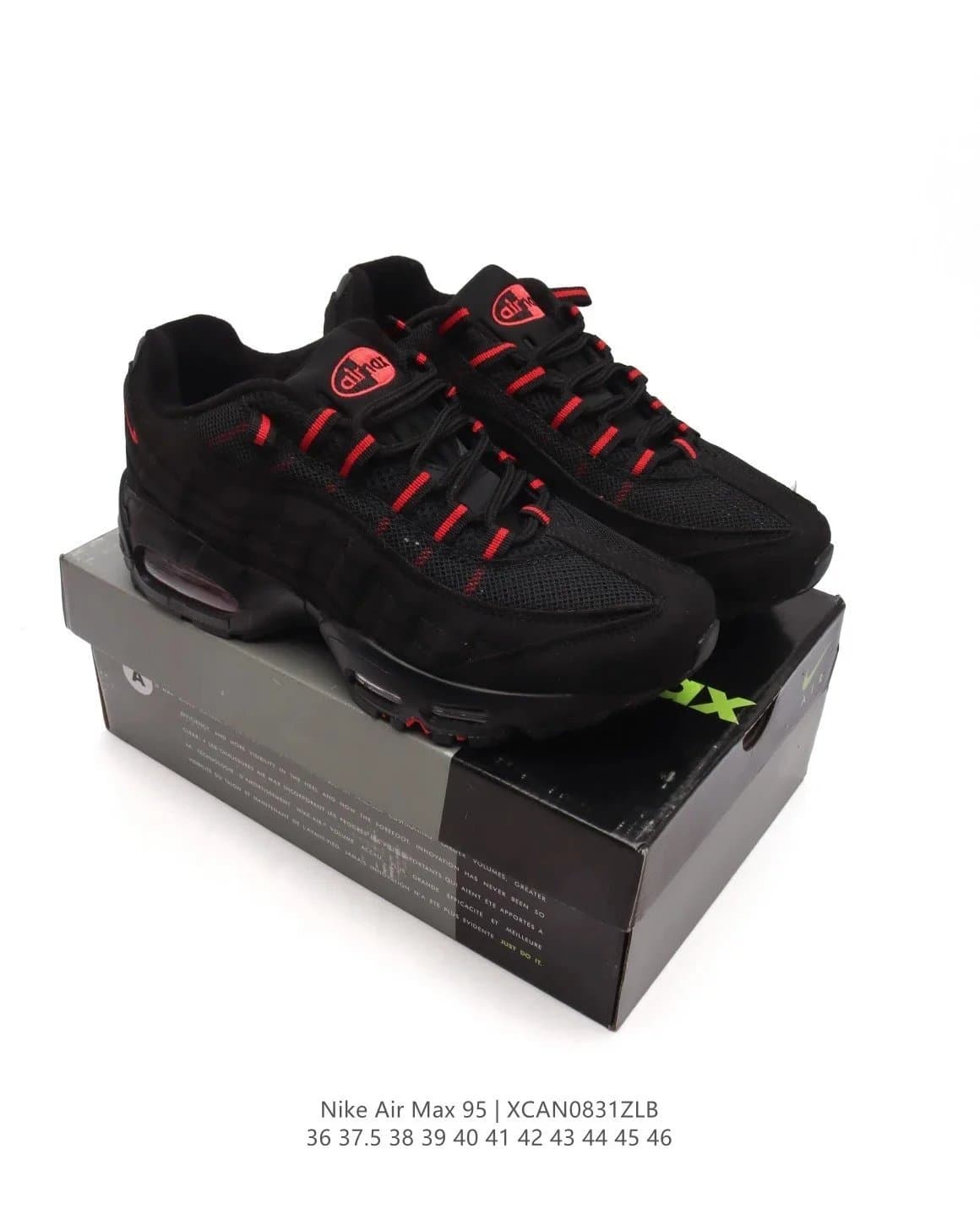 Nike Air Max 95 Black Red