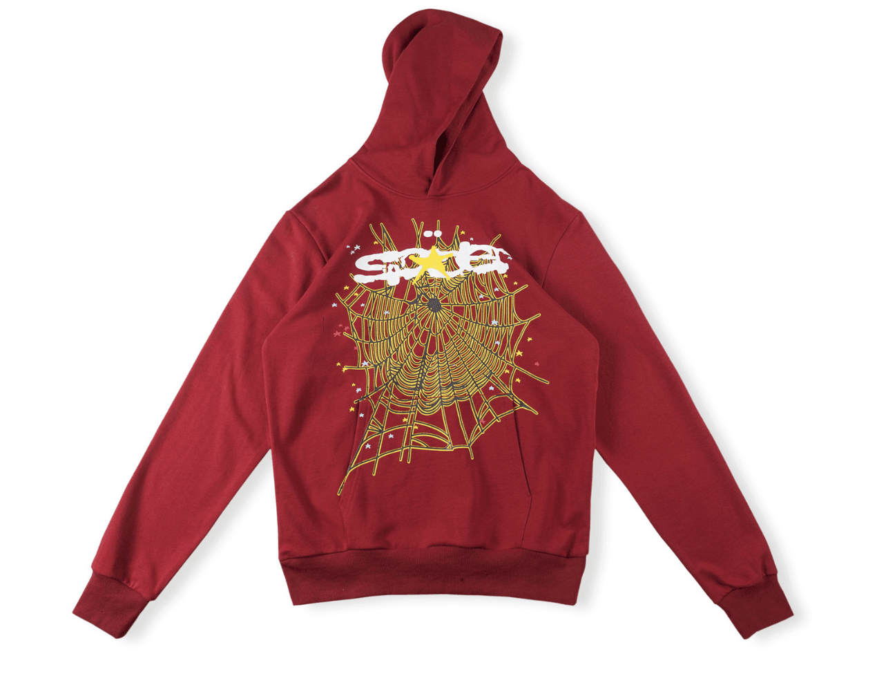 Sp5der Hoodie Spiderweb Graphic