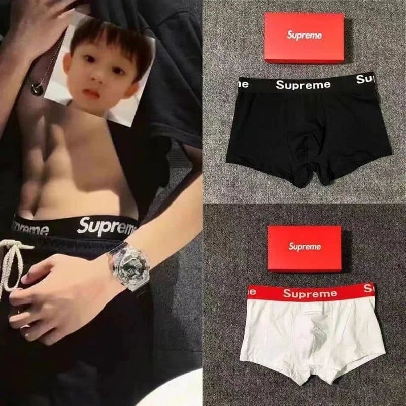 Supreme Boxer Briefs Logo Waistband