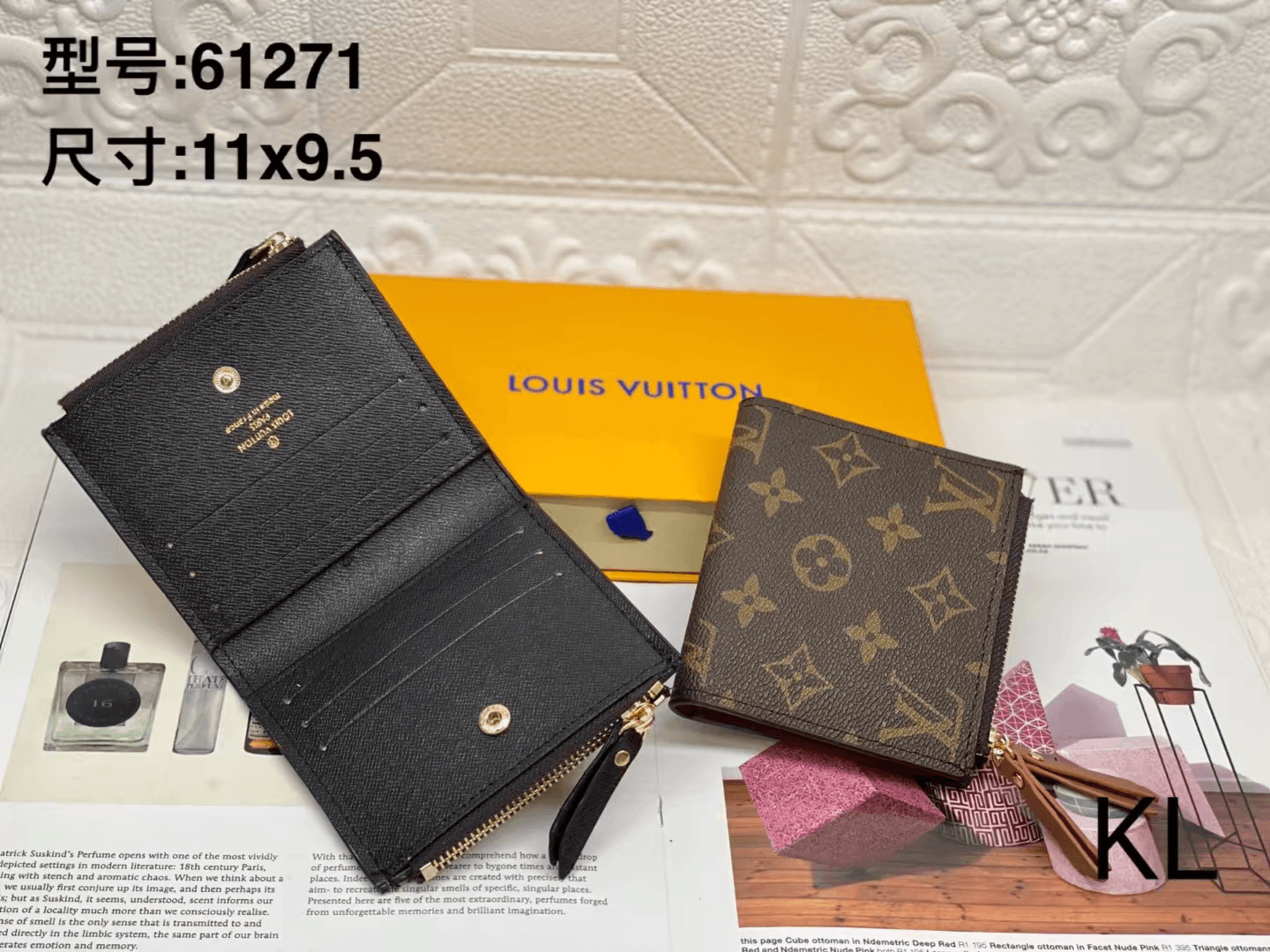 Louis Vuitton Compact Zip Wallet Monogram Canvas