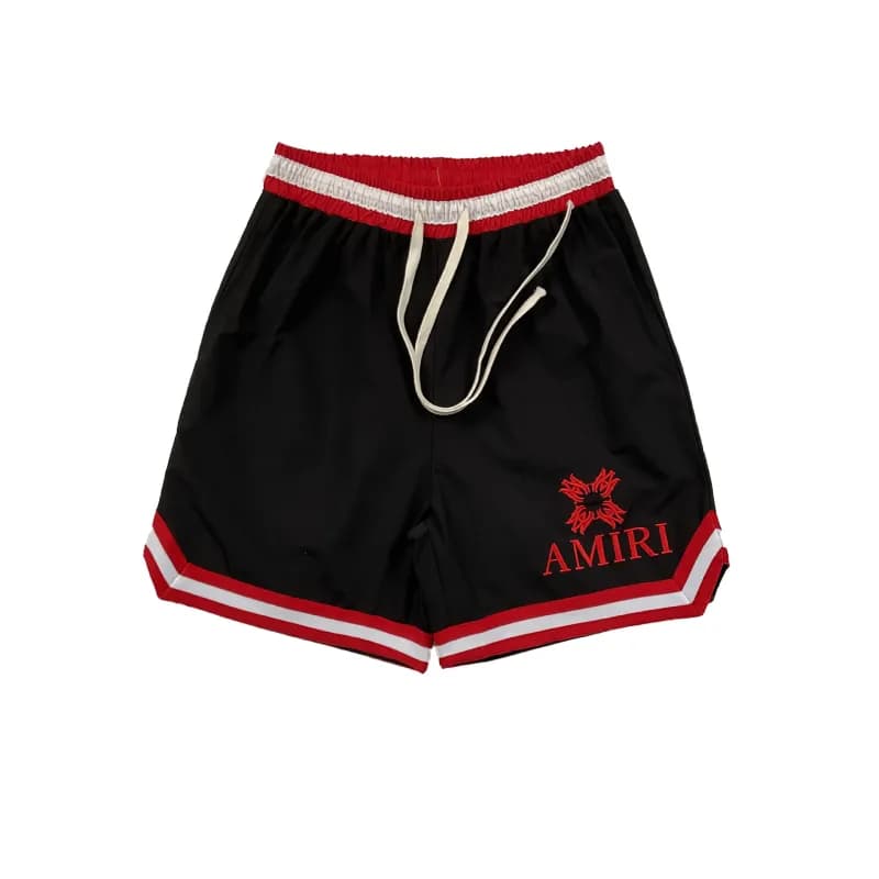 Amiri Basketball Shorts Embroidered Logo