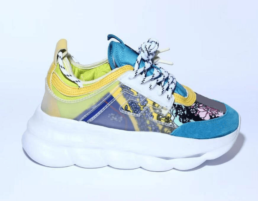 Versace Triple S Floral Print