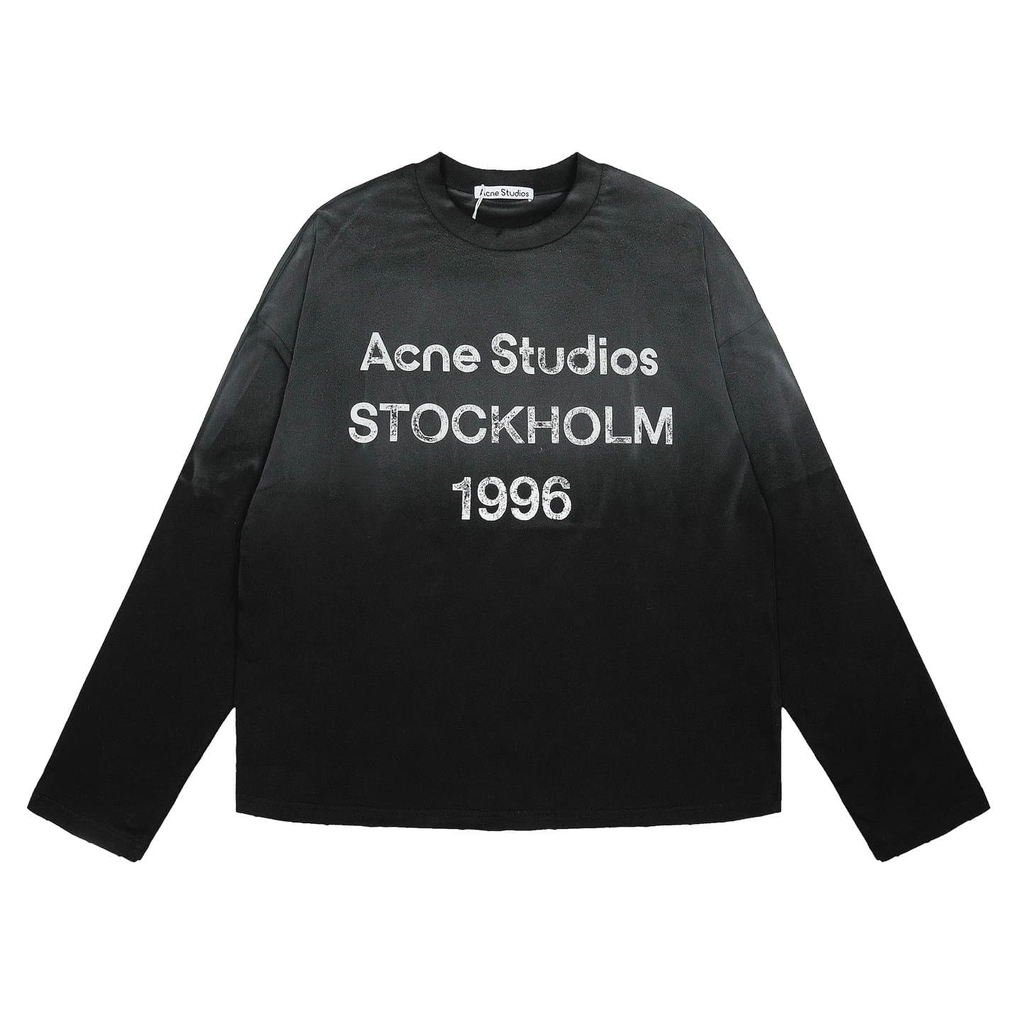 Acne Studios Long Sleeve Tee Logo Print — 3