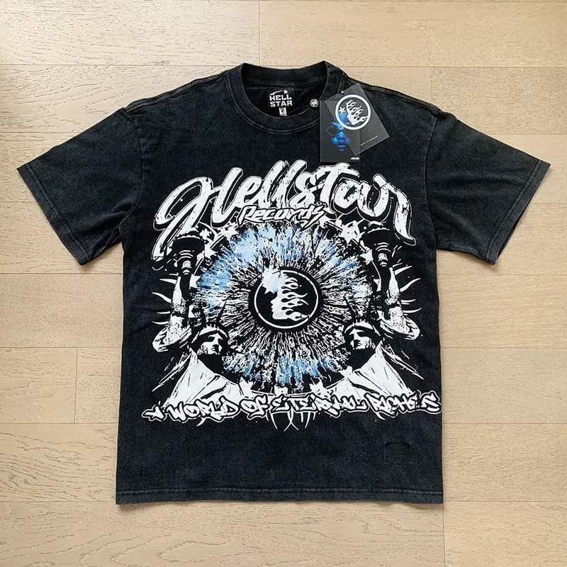 Graphic Tee Hellstar Records Print