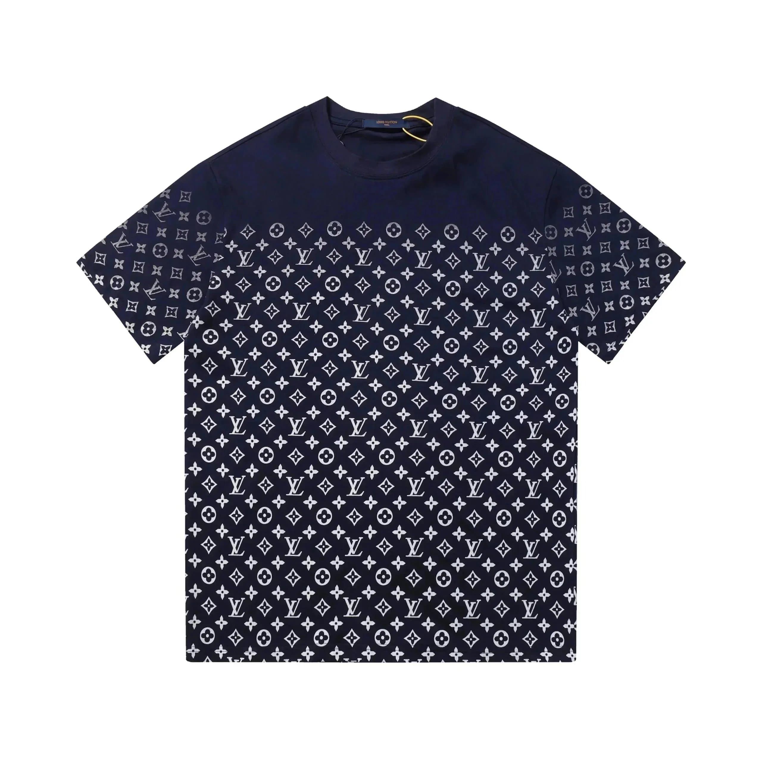 Louis Vuitton Logo T-Shirt Multicolor Block Logo — 010101011-2