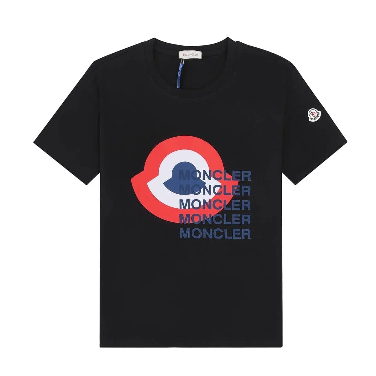 Moncler Logo T-Shirt Classic Logo Patch — cp-10