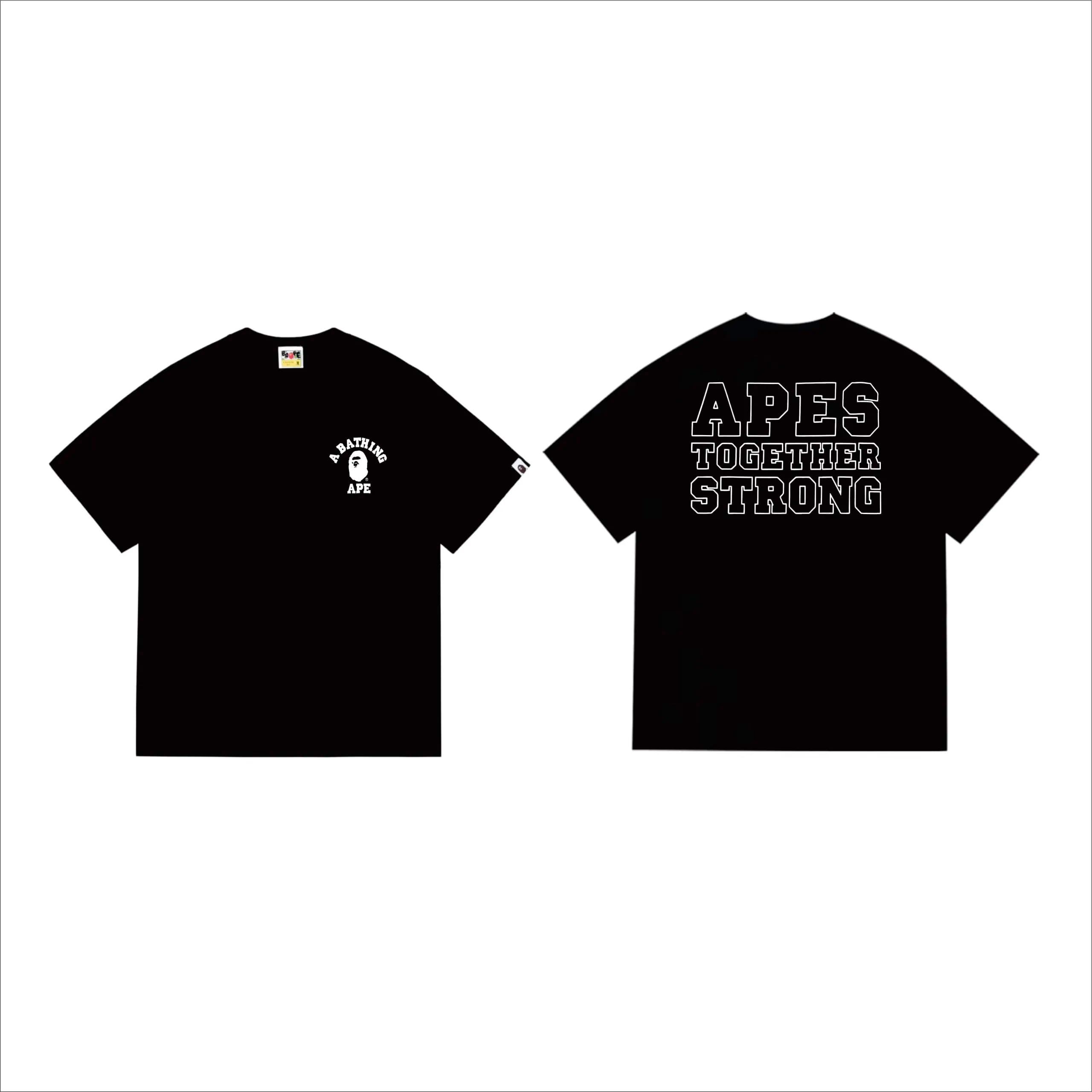 BAPE Short-Sleeve Tee Apes Together Strong