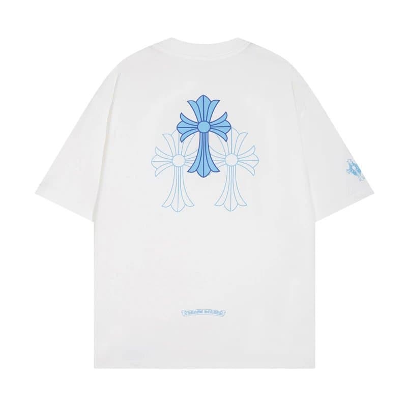 Chrome Hearts T-Shirt Five Crosses Back — 7