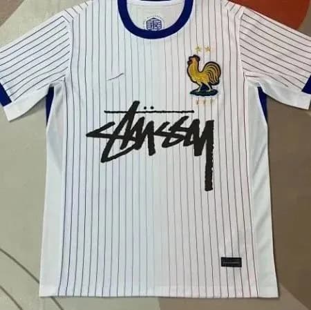 Football Jersey France National Team x Stüssy