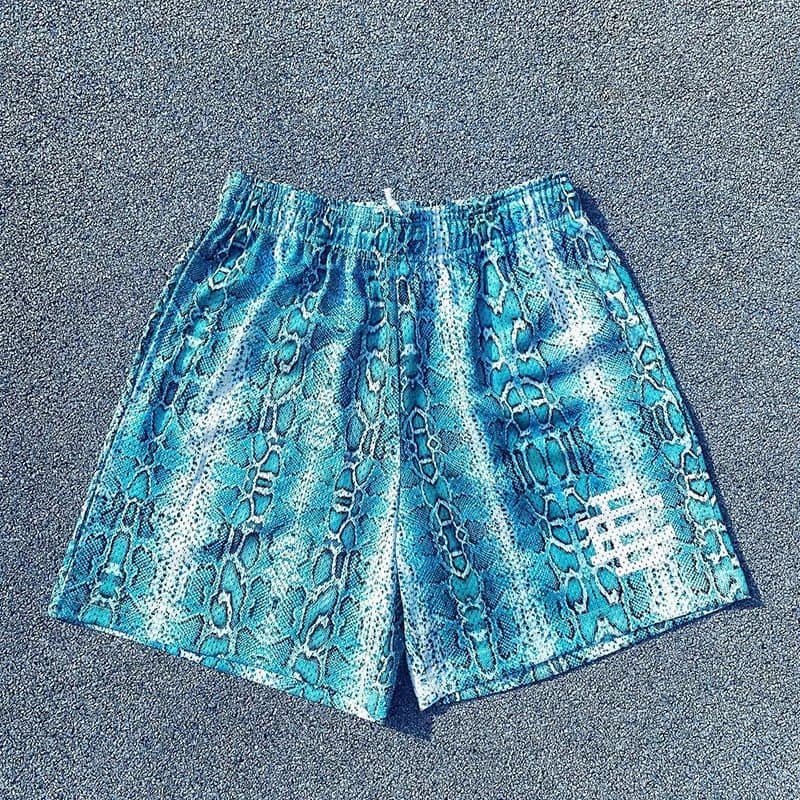 Fear of God Essentials Mesh Shorts Red Logo — 39