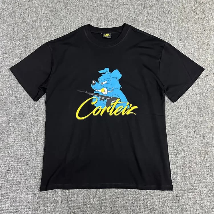 Logo Tee Corteiz Script — 3109天蓝色