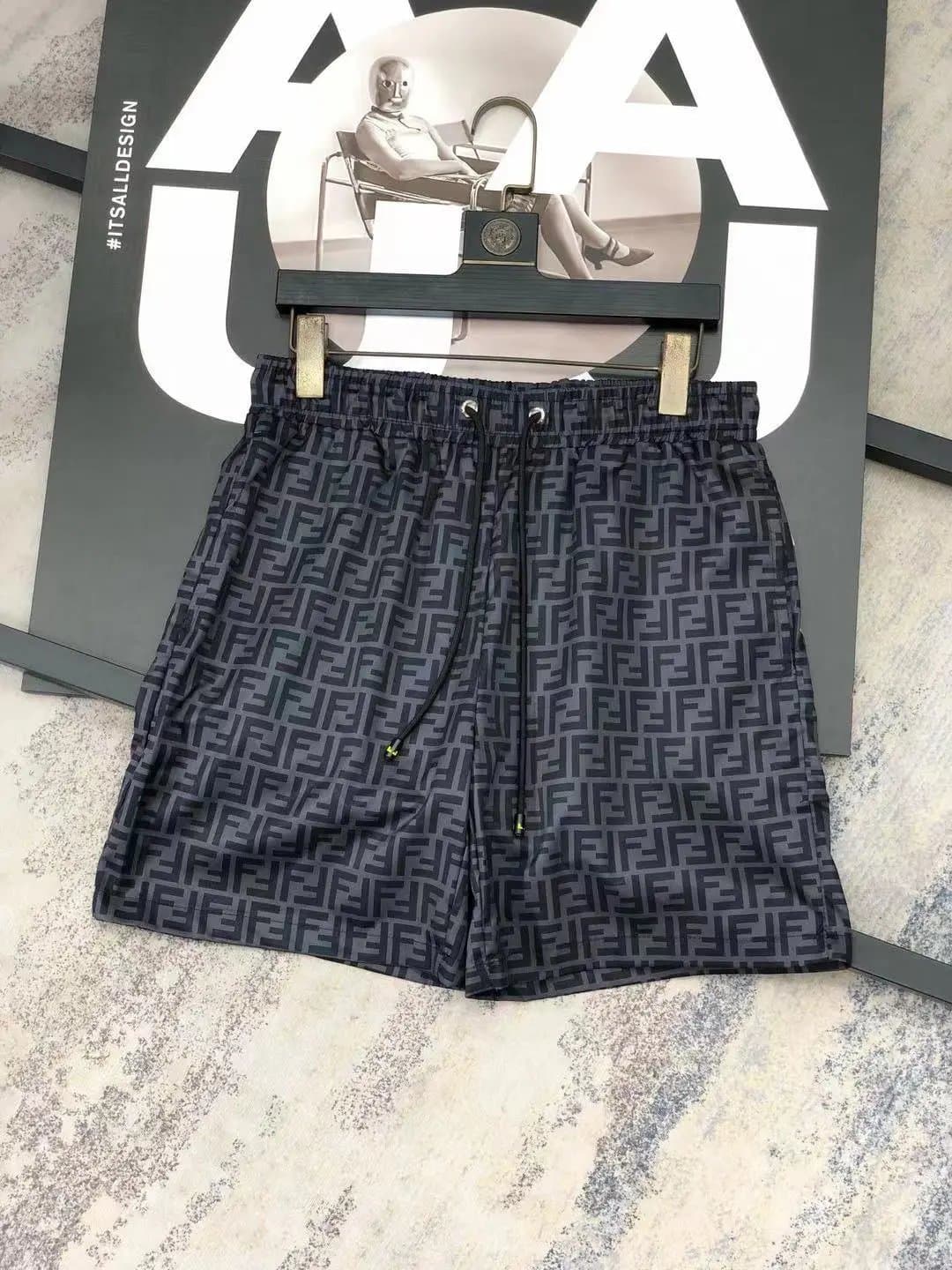 Fendi FF Logo Shorts Monogram Print