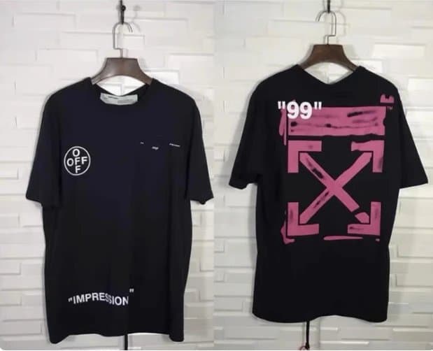 Off-White Short-Sleeve T-Shirt Impression / 99 Arrow
