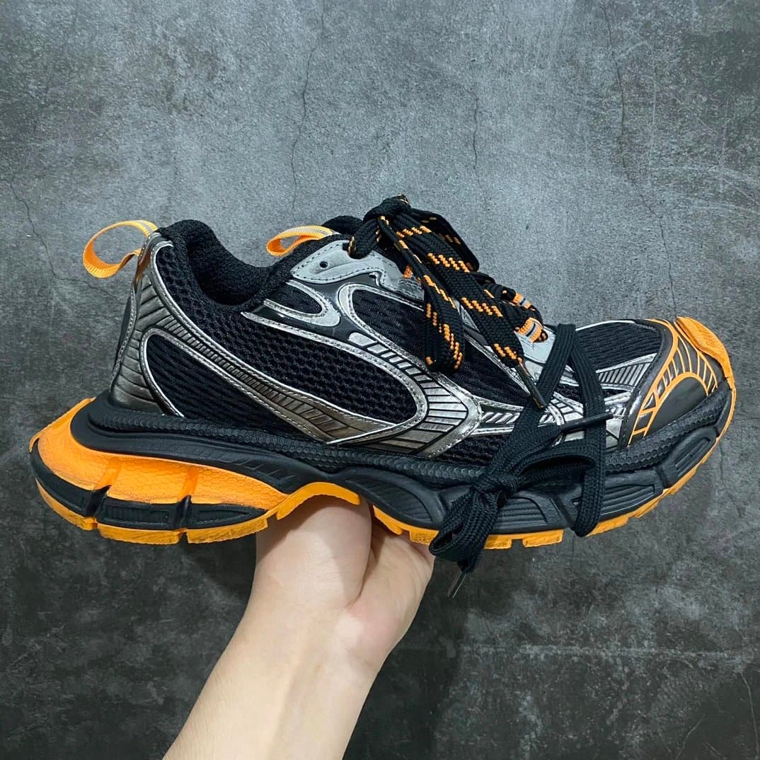 Salomon XT-6 Earth Tone — 3XL 黑橙