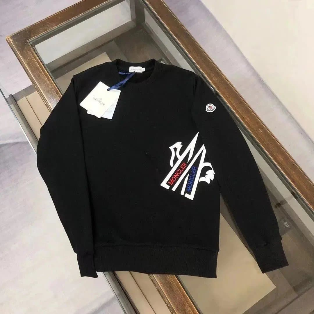Moncler Crewneck Sweatshirt Logo Graphic
