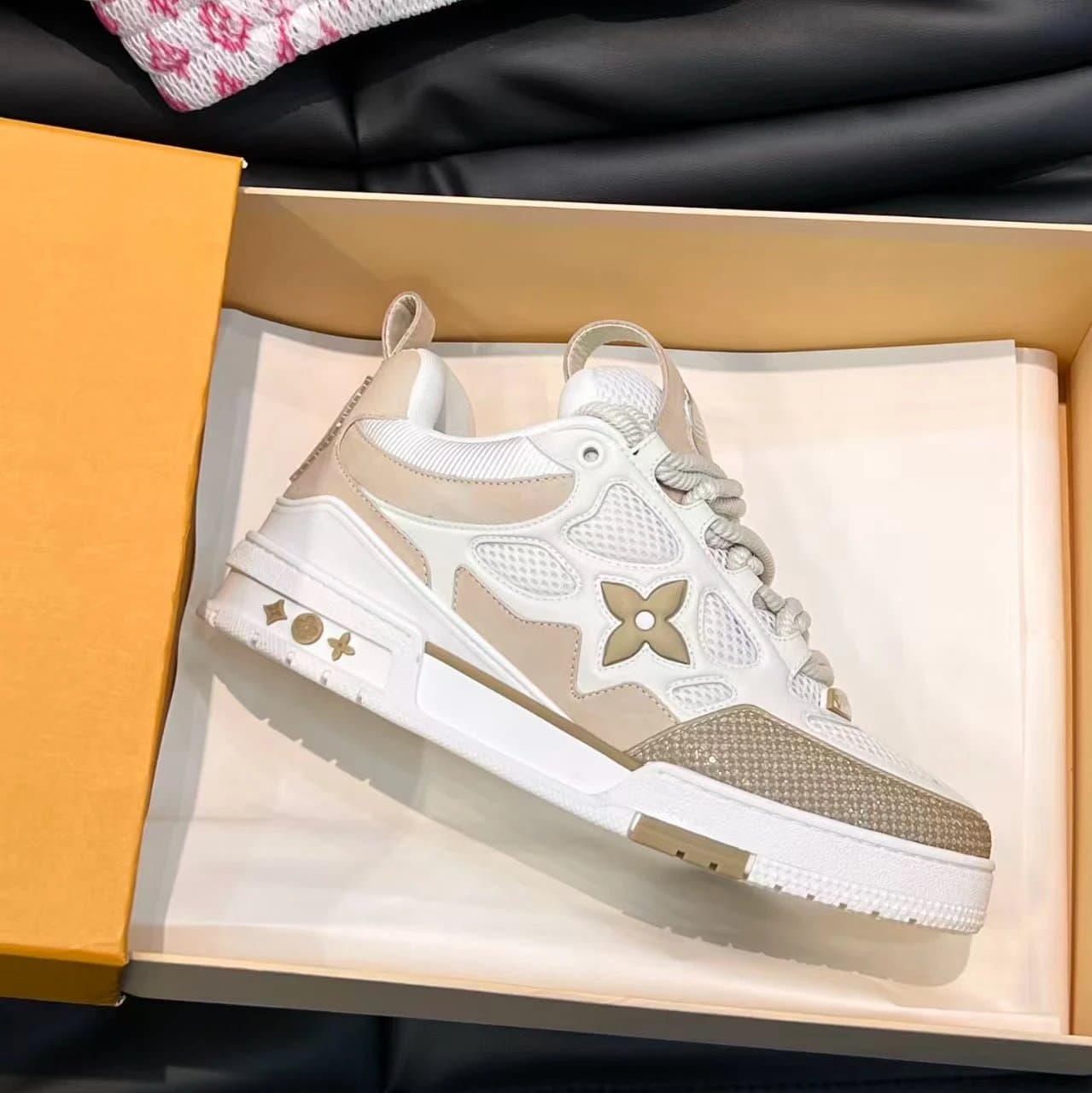 Louis Vuitton LV Trainer Monogram Mesh