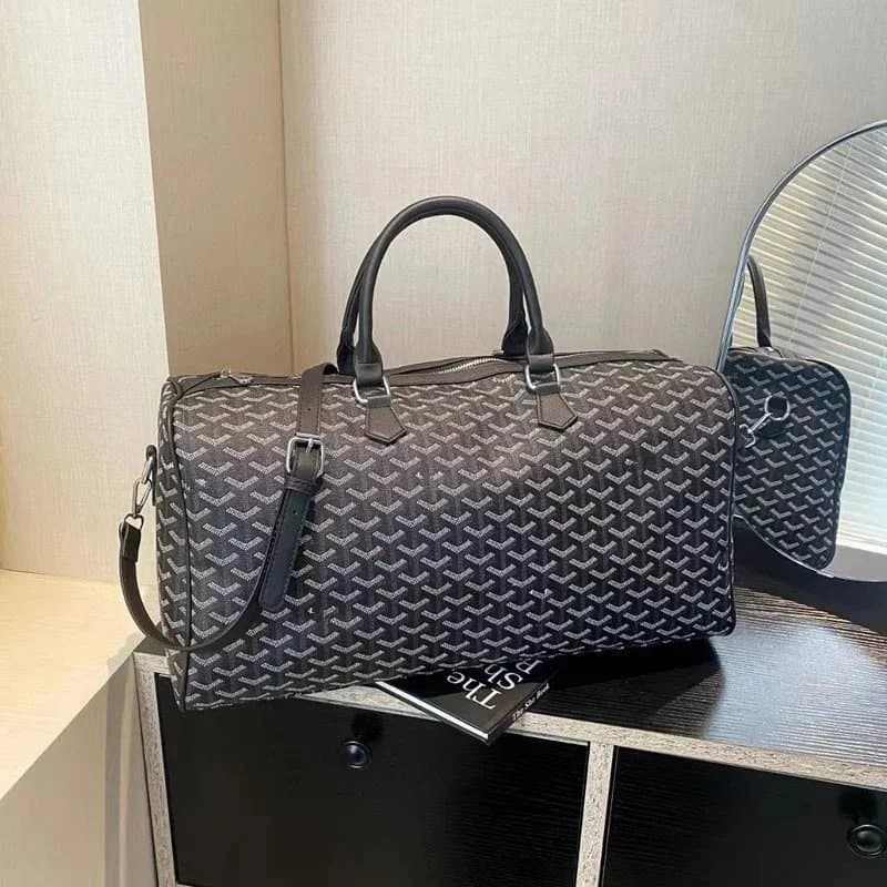 Goyard Saint Louis Backpack Chevron Monogram — BB-25（黑色）