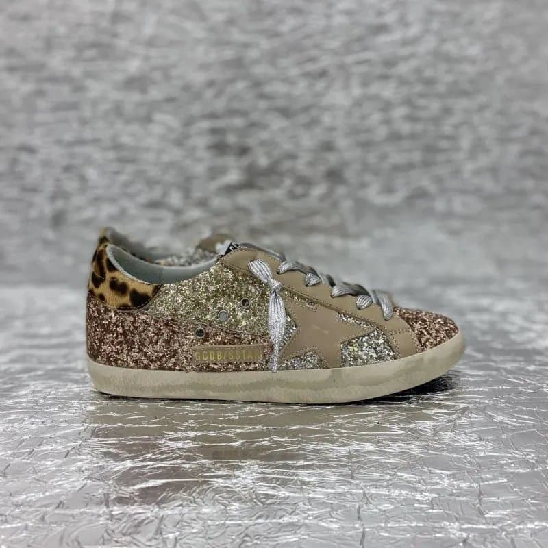 Golden Goose Superstar Glitter Leopard
