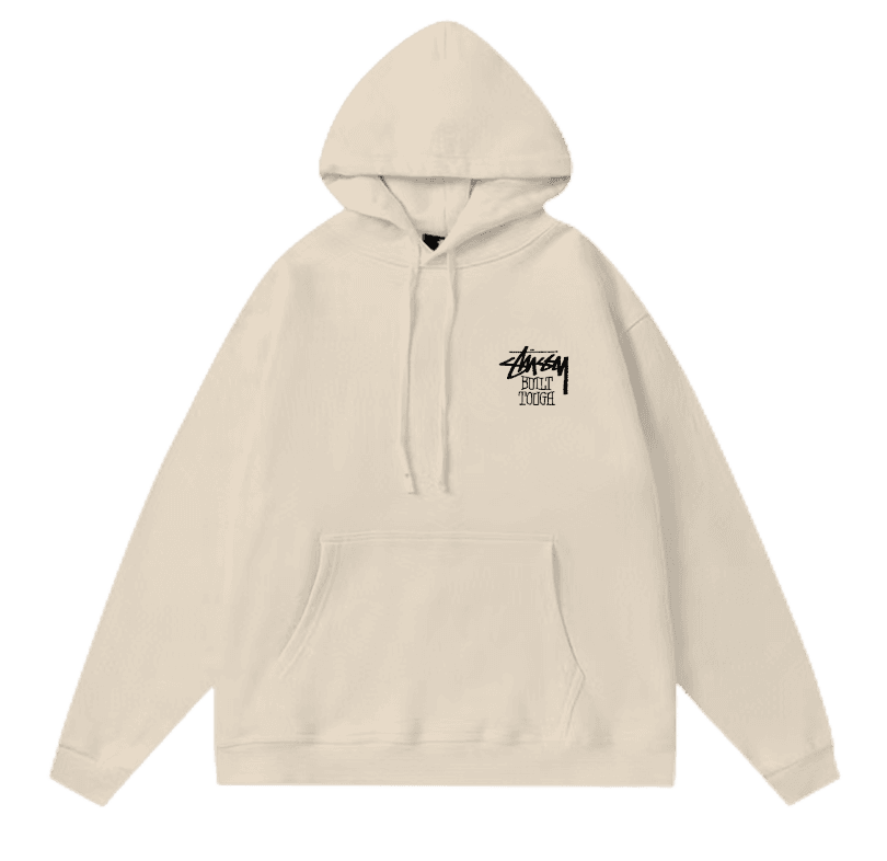 Stüssy Hooded Sweatshirt Built Tough
