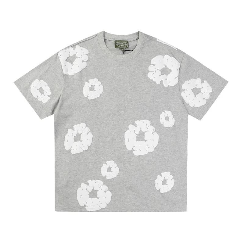 Balenciaga T-Shirt Scrunched Flower Print
