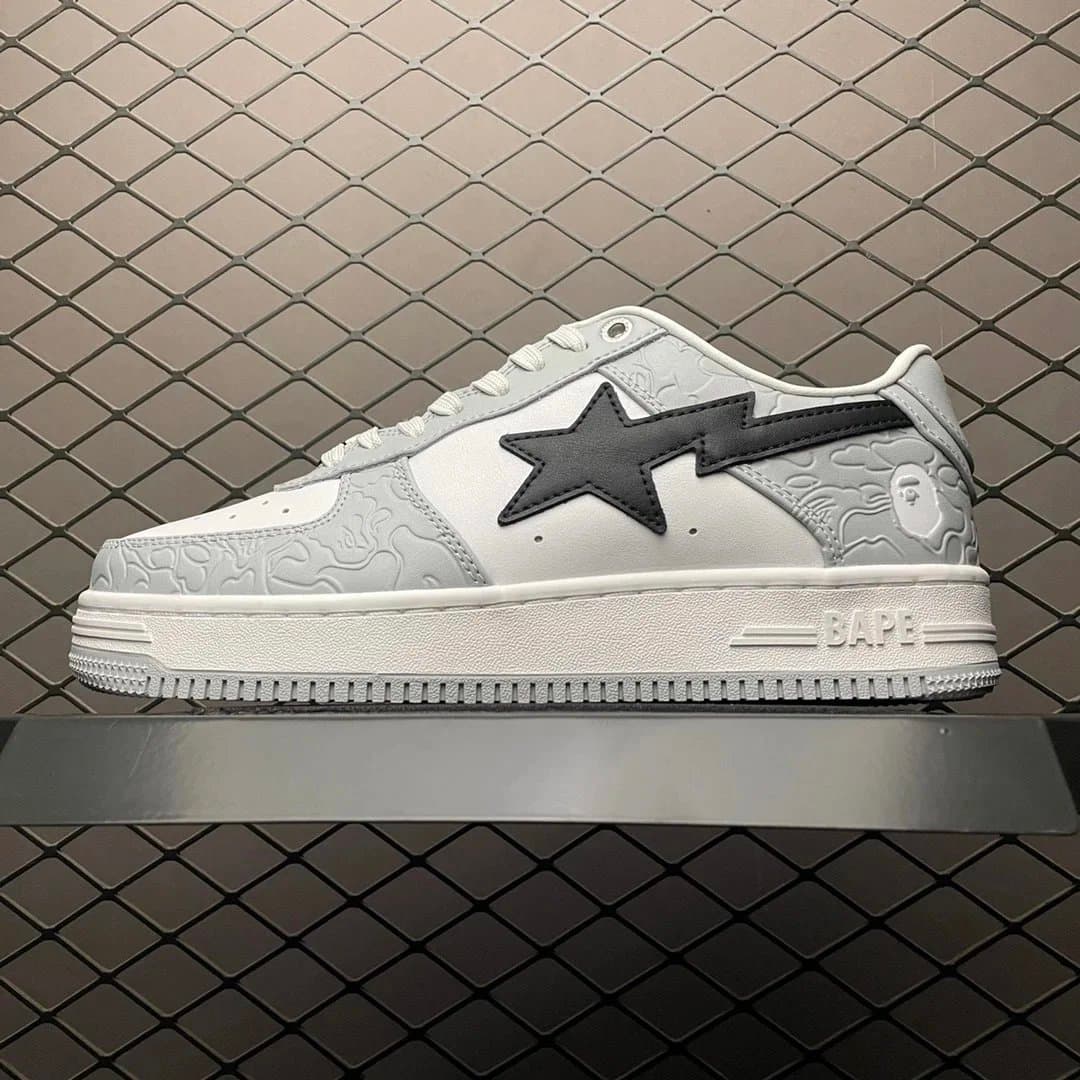 Bape Sta Multicolor — Bape Sta To Low 灰