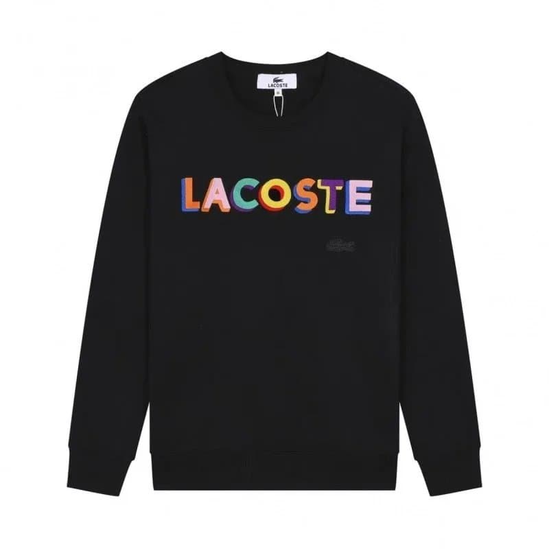 Lacoste Crewneck Sweatshirt Multicolor Logo — 11