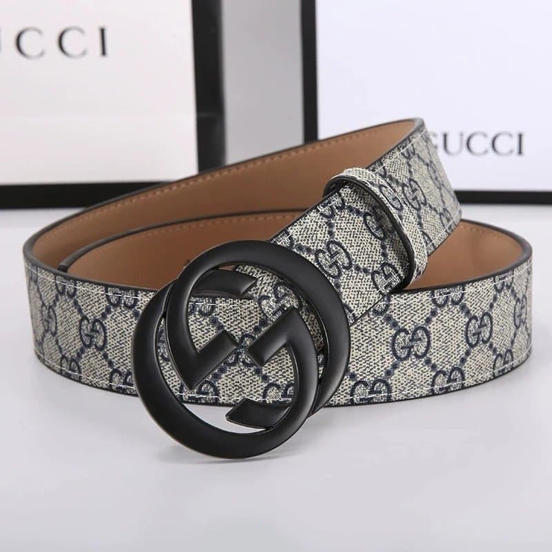 Gucci Horsebit 1955 Belt GG Supreme Canvas