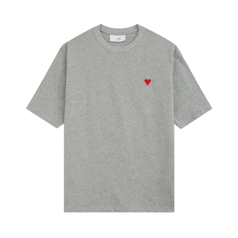 JW Anderson Polo Shirt Heart Logo — 灰色【111小爱心款】