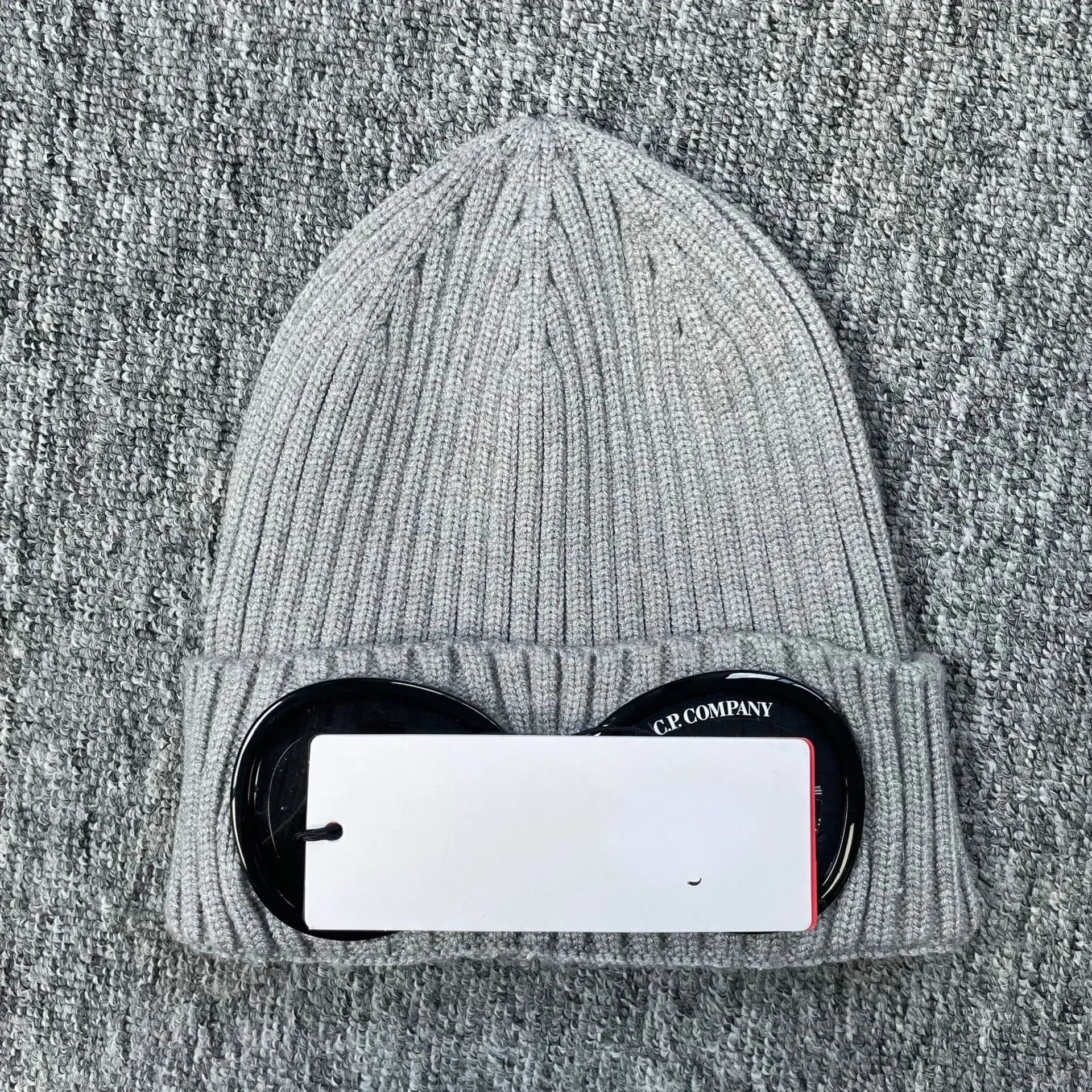 C.P. Company Ribbed Beanie Cable Knit