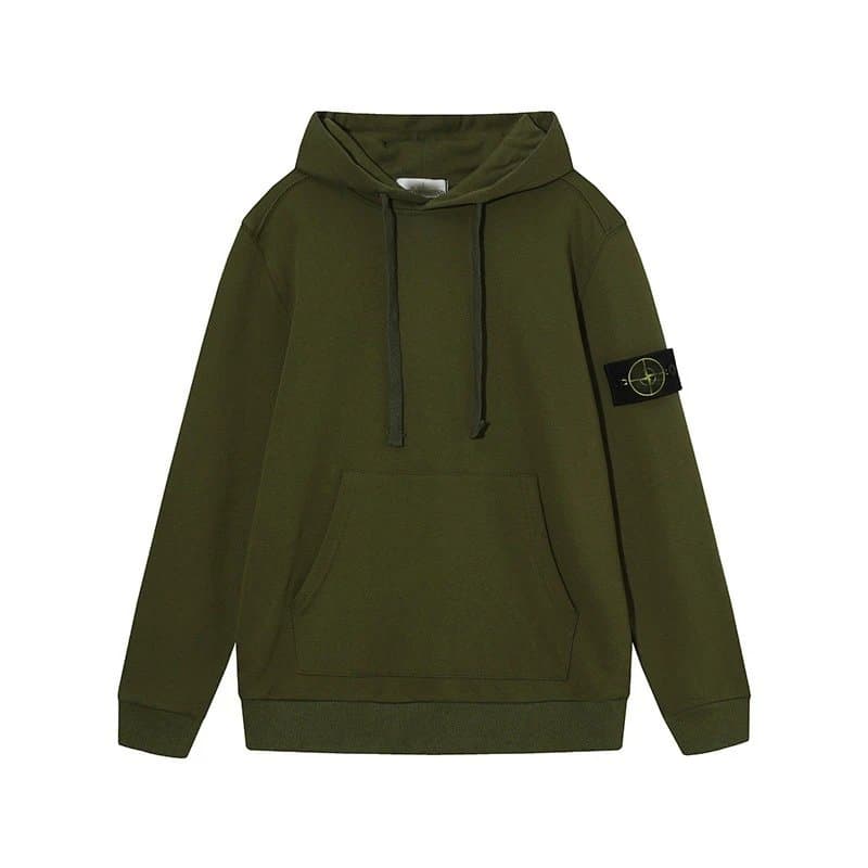 Stone Island Hooded Sweatshirt Compass Patch