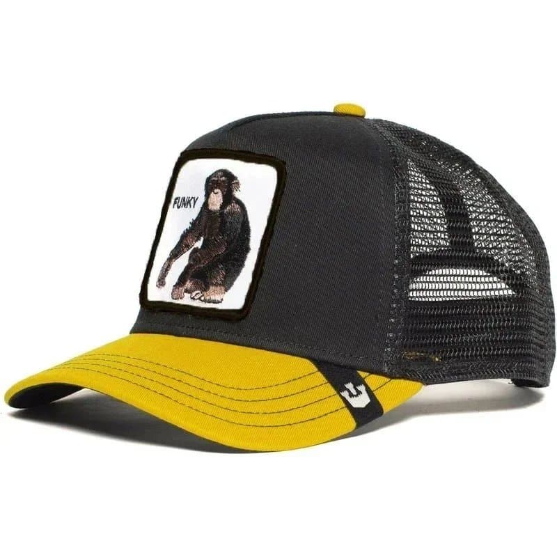 BAPE Trucker Hat Funky Chimpanzee Patch