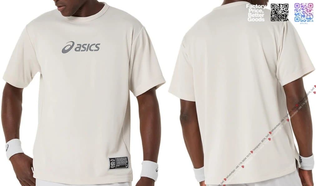 Asics Long-Sleeve Performance Top Tech Knit — 【预售30天】Midtown Krakens米白色短袖