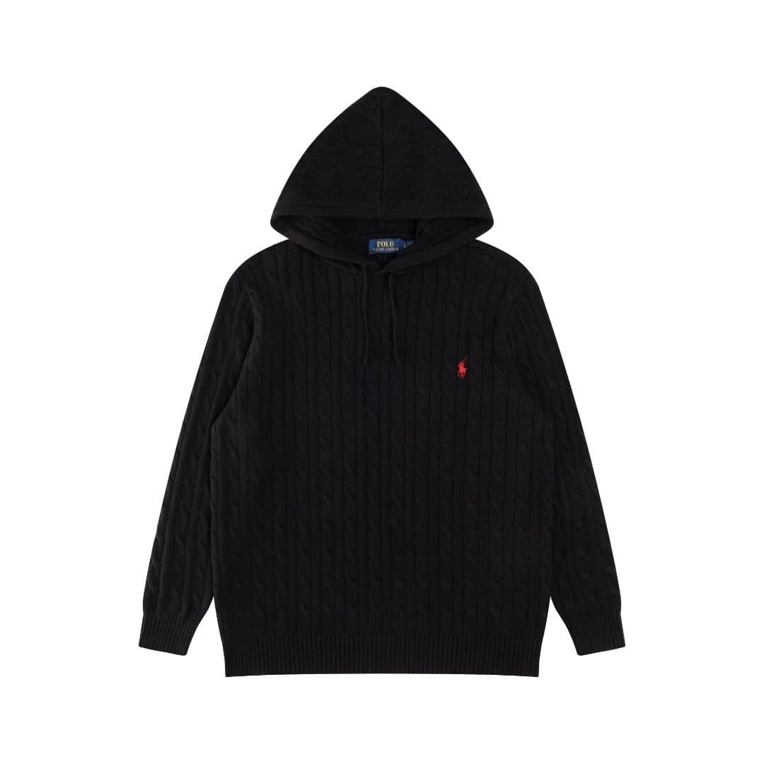 Polo Ralph Lauren Cable Knit Hoodie Classic Fit