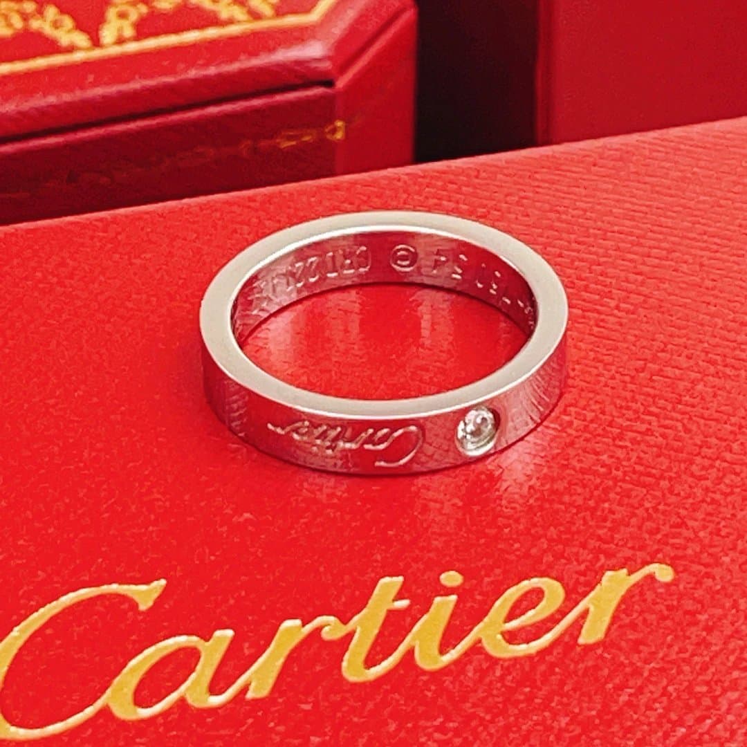 Cartier Juste un Clou Ring Single Diamond