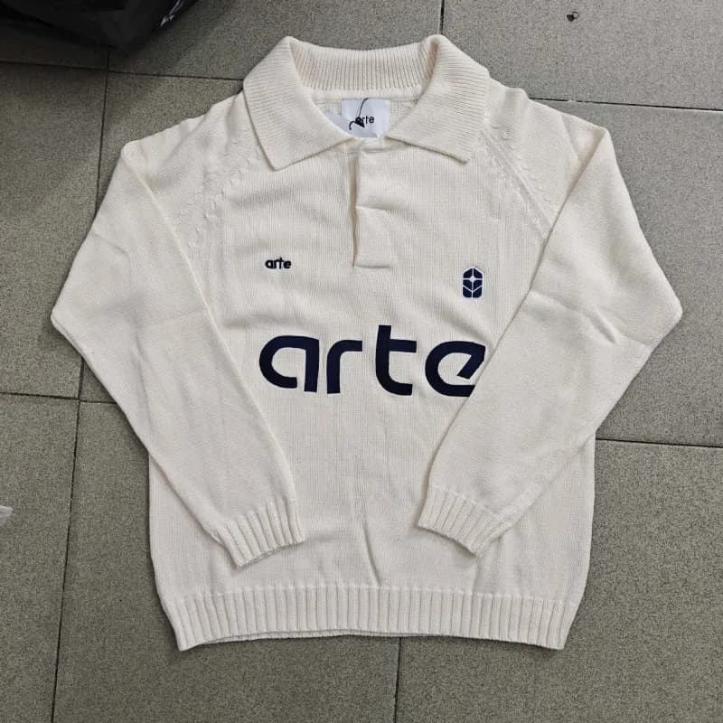 Fear of God Essentials Polo Knit Logo Print