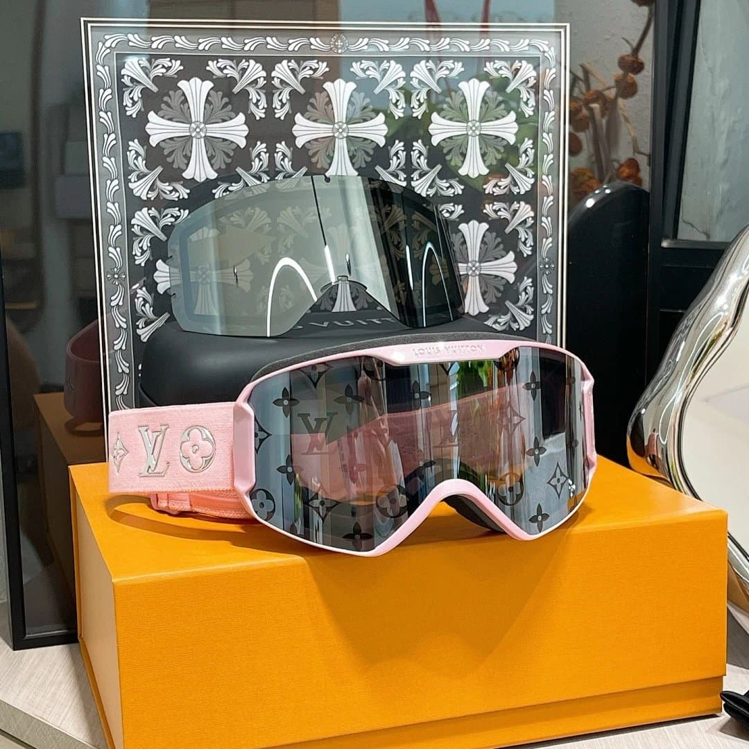 Louis Vuitton Ski Goggles Monogram Print