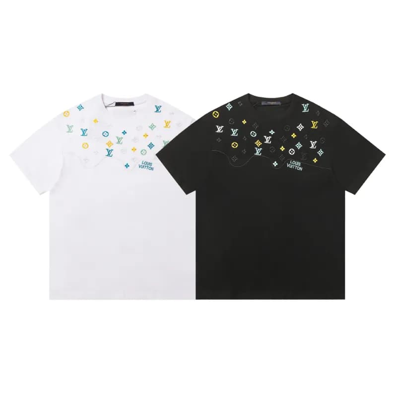 Louis Vuitton T-Shirt Brushstroke Logo — 661白