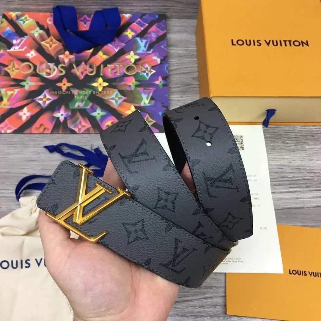 Louis Vuitton LV Initiales Belt Monogram Eclipse